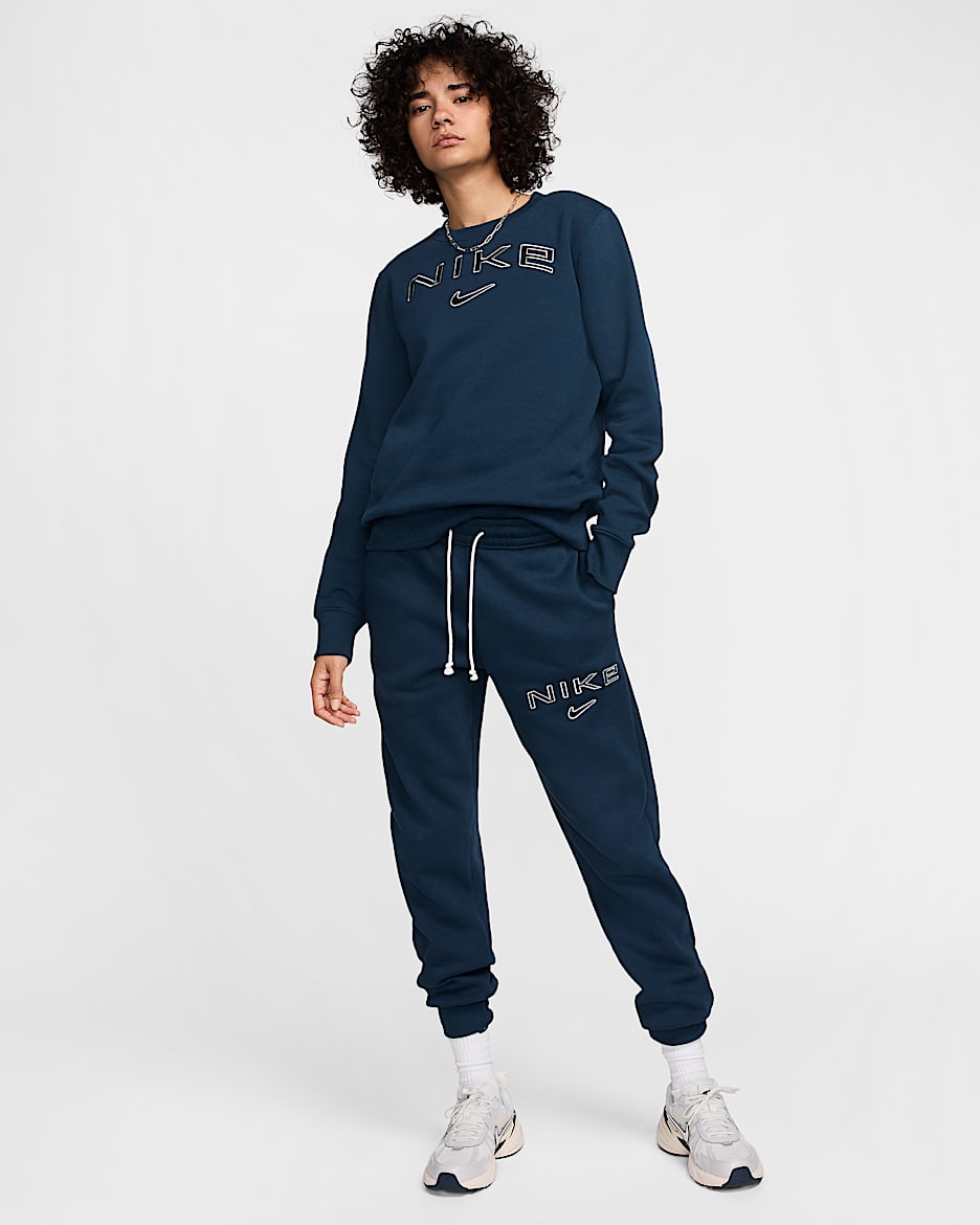 Felpa a girocollo con logo Nike Sportswear Phoenix Fleece Donna